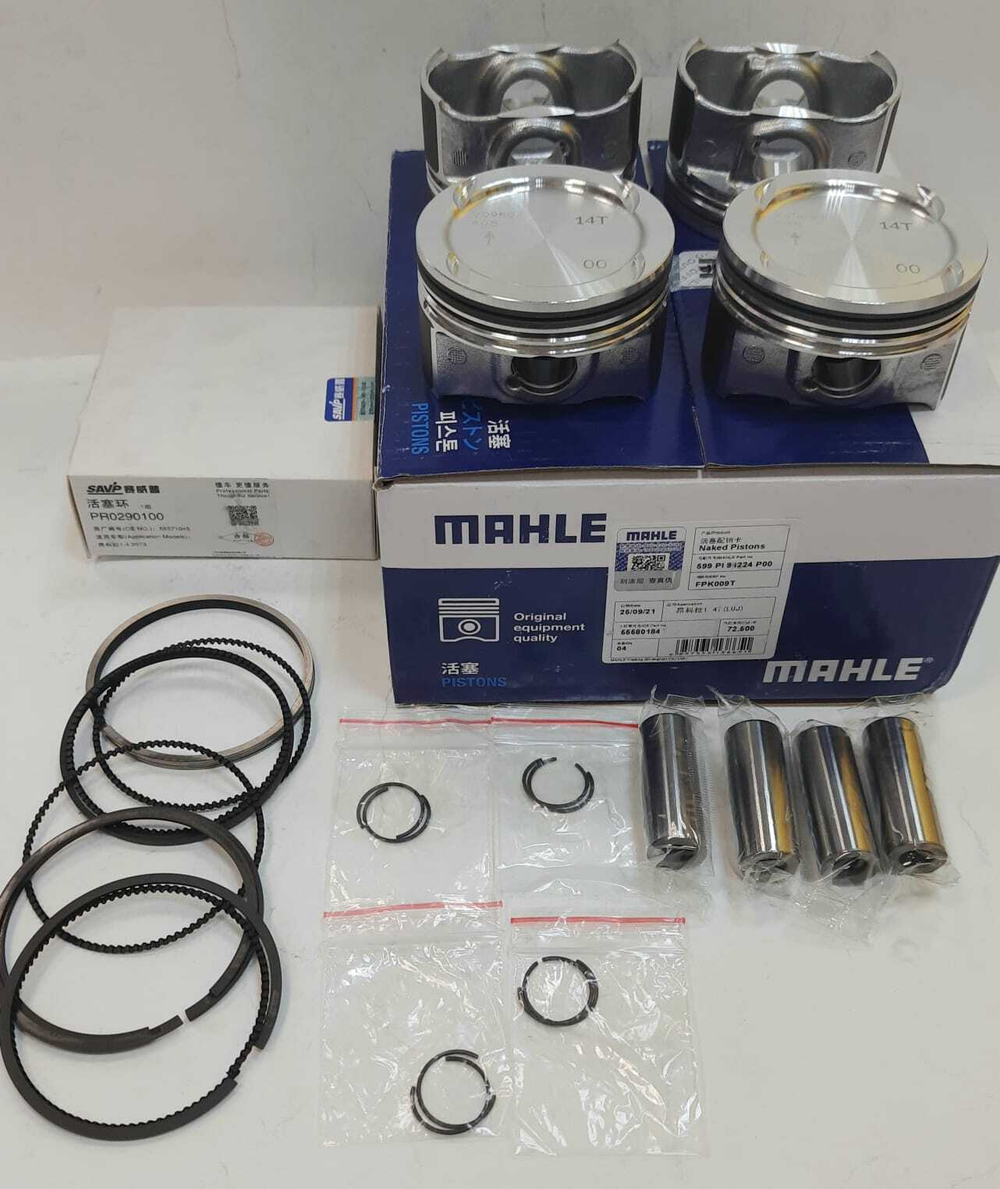 Поршни Mahle с кольцами SAVP STD A14NET