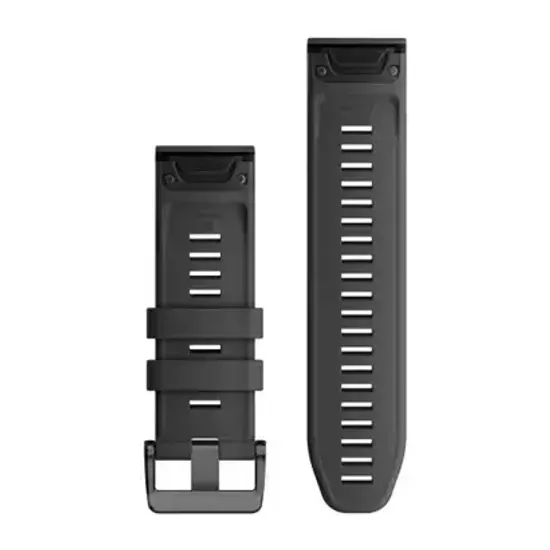 Ремешок Garmin QuickFit 26 мм (силиконовый) Graphite 010-13281-09
