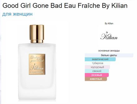 By Kilian Good girl gone Bad Eau Fraîche 50ml (duty free парфюмерия)
