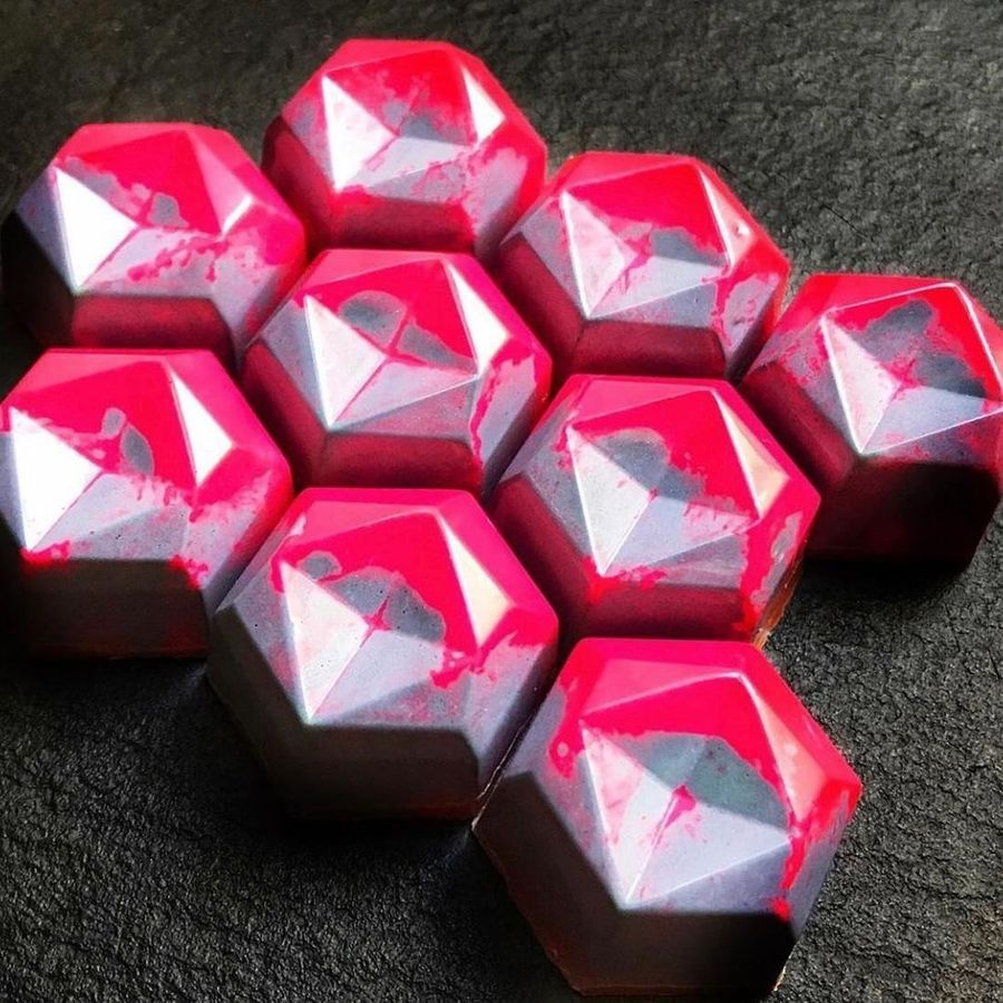 507 | Форма для шоколадных конфет "Геометрия-2" (275*135мм)