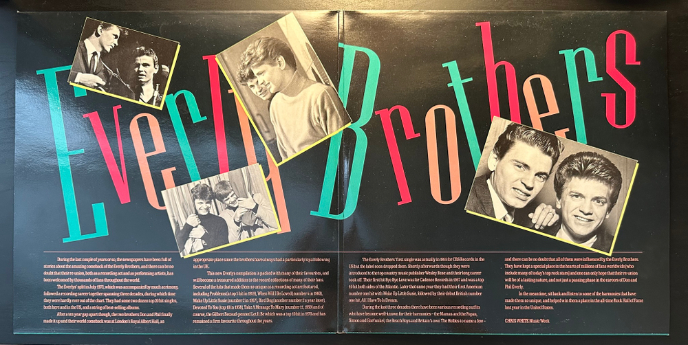 The Everly Brothers- The Everly Brothers Collection 2LP (Англия 1986г.)