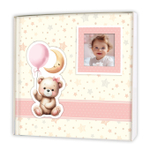 ZEP BP32323P 32x32/60 бел.стр.,1 ил.стр. Brian Pink (розовый, детский) ф/альбом в коробке