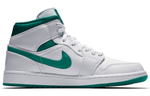 Кроссовки Jordan Air Jordan 1 Mid White Mystic Green