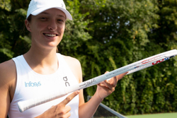 Теннисная ракетка Tecnifibre T-Fight Isoflex 300 Only Iga + Струны + Натяжка