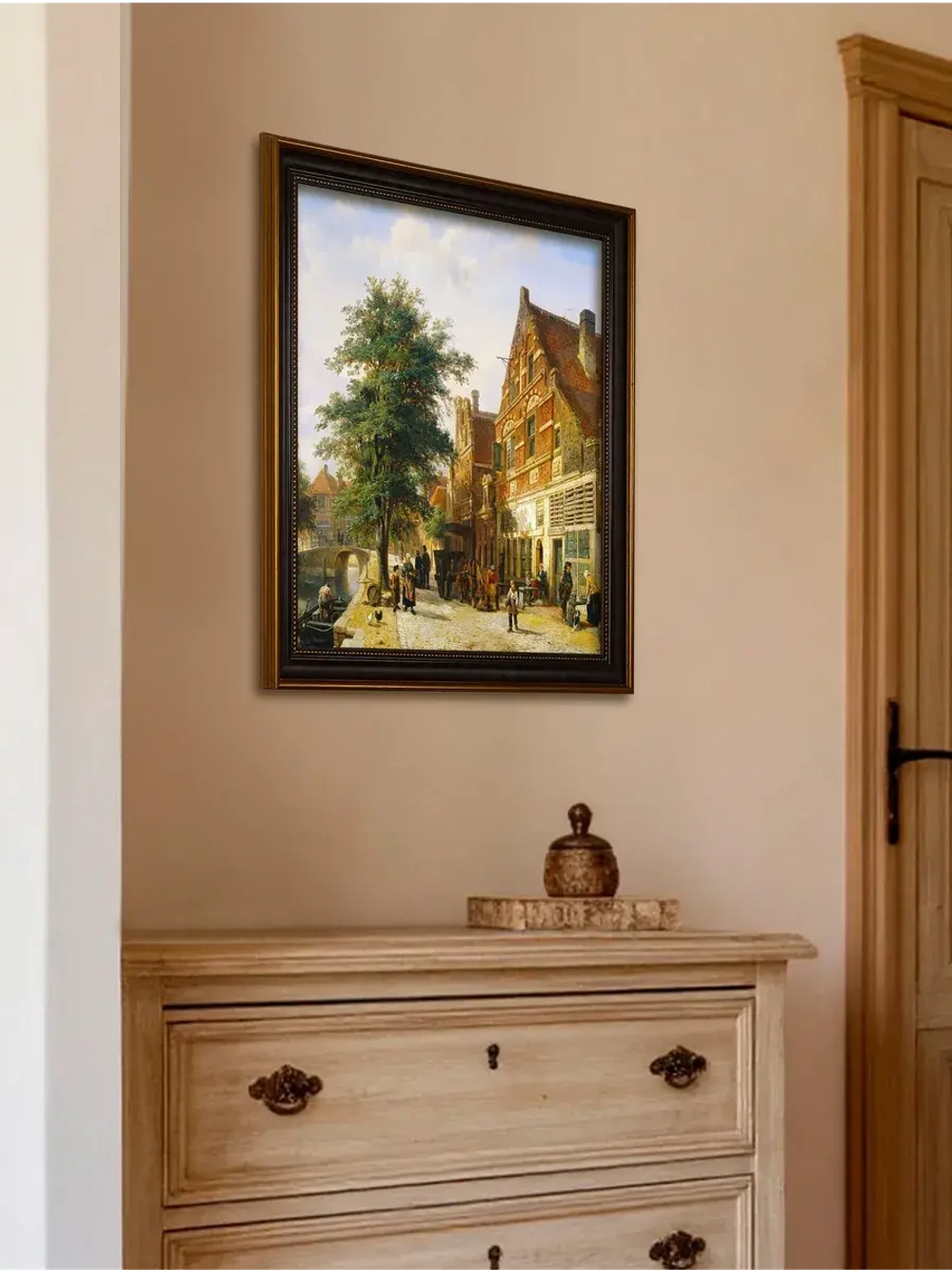 Картина серии "Голландия" настенная для интерьера 46*46 см