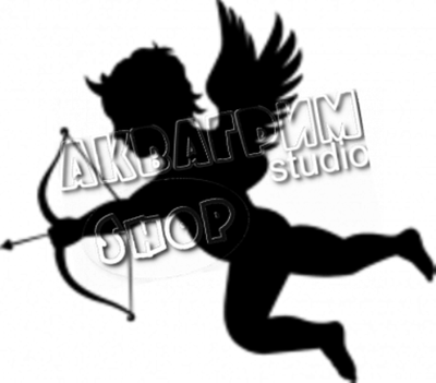 Трафарет для блеск тату "Купидон