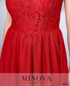 Платье 3143-красный Minova