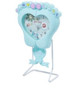 CL-56/1 Часы «Сердце» бирюзовый