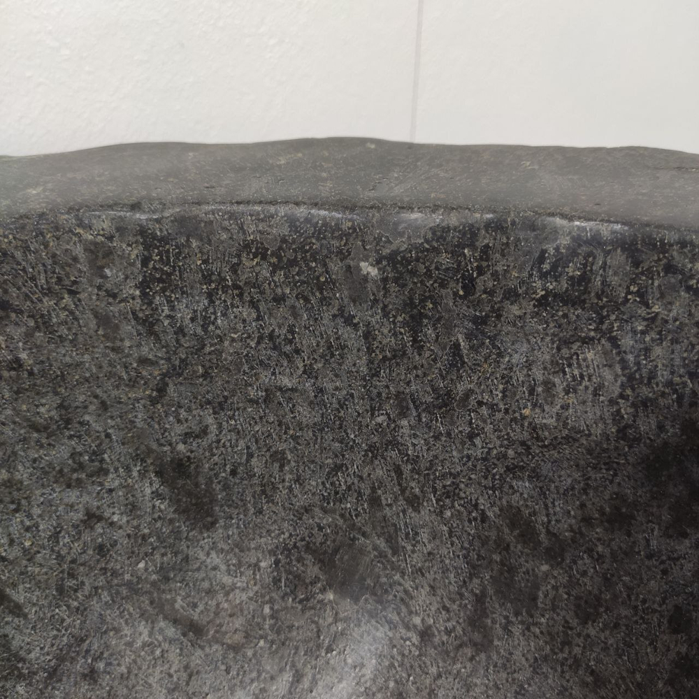Раковина напольная из мрамора Black  MN-61497 (57*57*90)