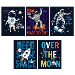 Тетрадь 40 листов А5 клетка 1