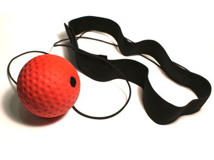 Эспандер БОЕВОЙ МЯЧ с утяжелённым мячиком 60 г WS3353 КР УТ