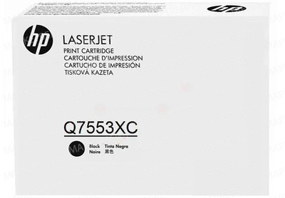 Контрактный картридж HP Q7553XC (53X) лазерный увеличенной емкости (7000 стр)