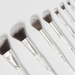 BH Cosmetics White Marble 9 piece brush set