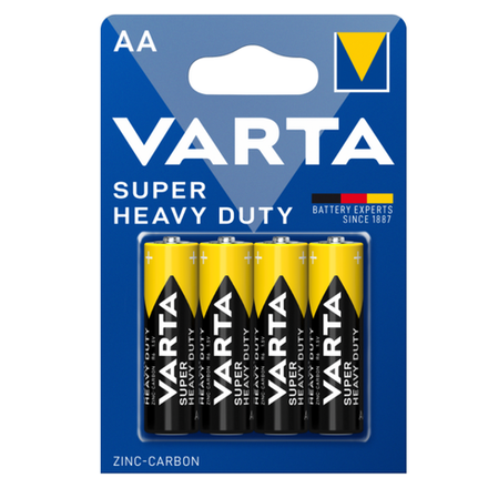 Батарейки VARTA Super Heavy Duty АА 4 шт