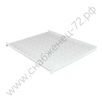 SKAT TB Shelf D600-G  Стационарная полка 19" глубиной 600мм, серая