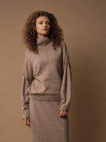 J0428-8043 Джемпер женский, бежевый dbr