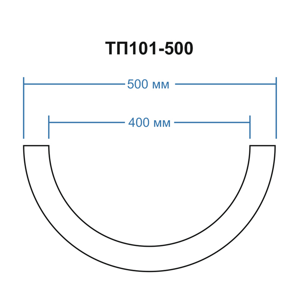 ТП101-500 тело полуколонны (d420 D500 h2000мм), шт