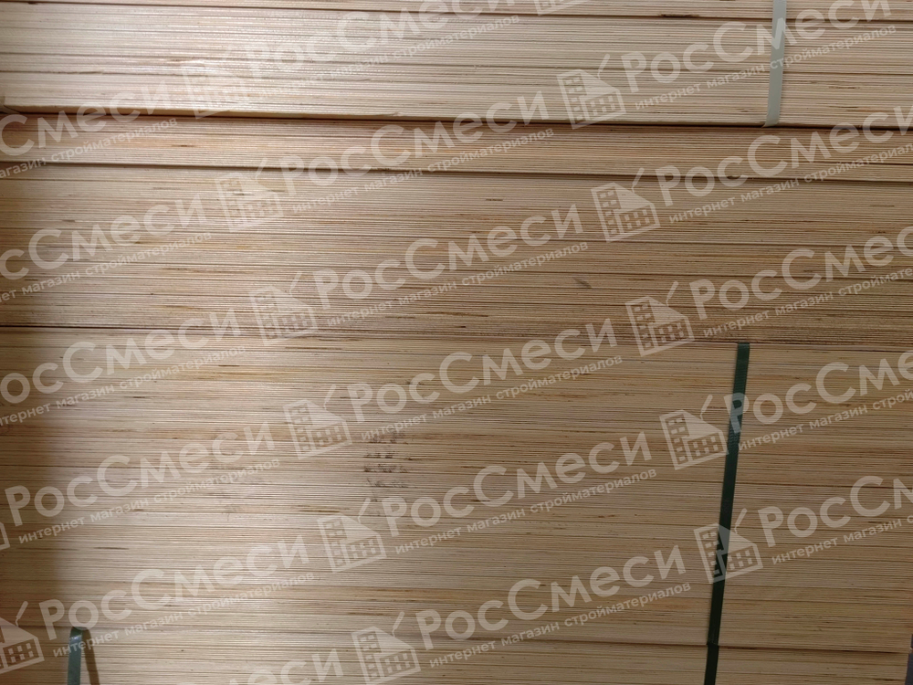 Фанера ФК 20 мм 1525х1525 сорт 4/4 нешлифованная НШ береза