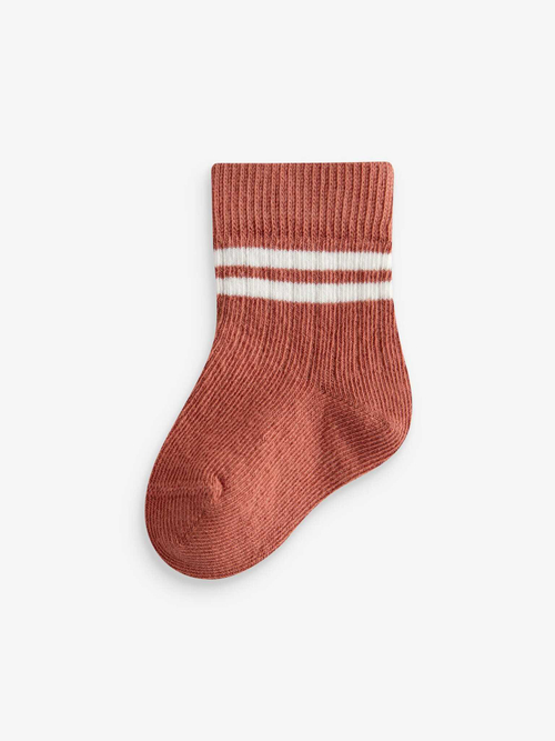 Носки для малышей Next 661-524, 5 шт., Белый, Коричневый