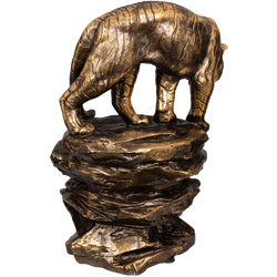 Часы Тигр Бронза