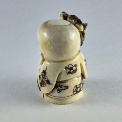 Статуэтка нэцкэ Шоусин с волшебным посохом