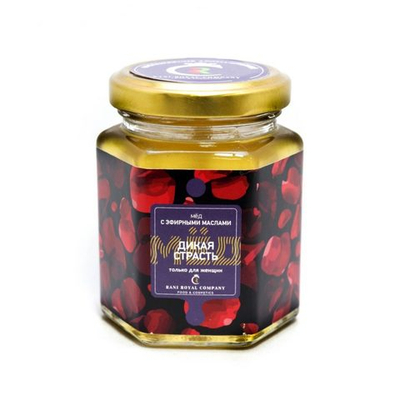 Мёд с эфирными маслами «Дикая страсть»