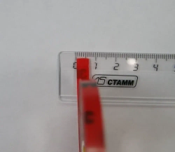 Скотч двухсторонний 6 мм*5 м "3М" Прозрачный