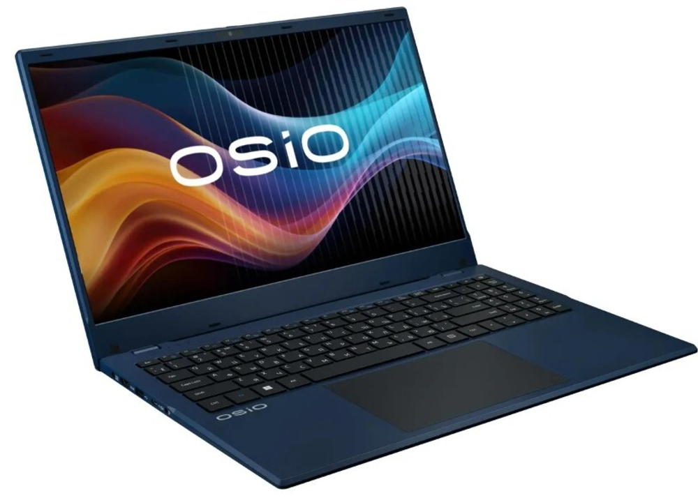 Ноутбук  OSIO BaseLine B150i-002c 15.6 ", N, 8 Гб RAM, 512 Гб SSD, UHD Graphics, Синий