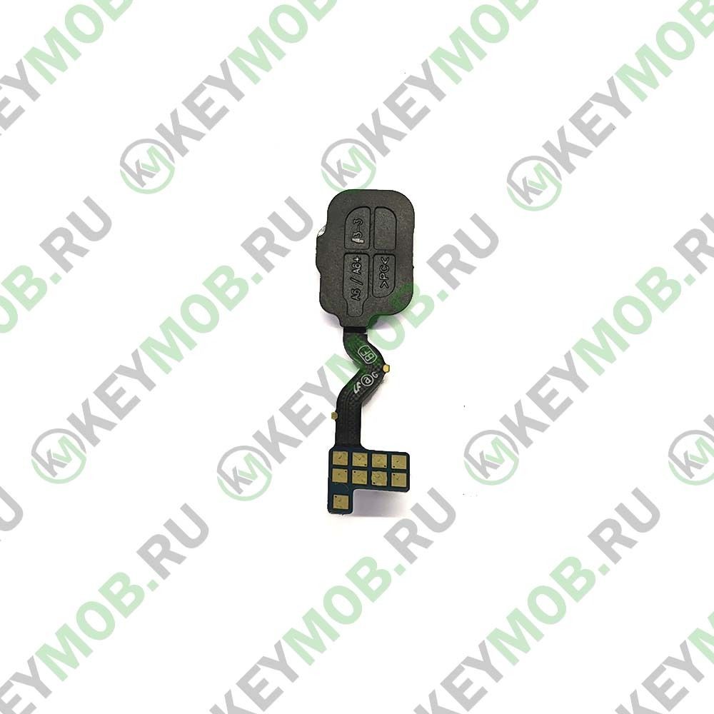 Шлейф сканера отпечатка пальца для телефона Samsung Galaxy A6 (SM-A600F), Черный