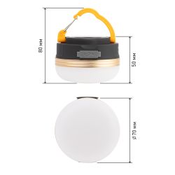 Фонарь кемпинговый светодиодный ЭРА KA-501 Феникс аккумуляторный 3Вт 1200мАч