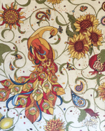 Гобелен в русском стиле Ирий ширина 140 см