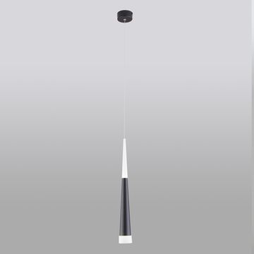 Накладной потолочный светодиодный светильник DLR038 7+1W 4200K чёрный матовый Elektrostandard