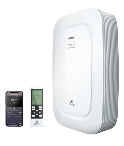 Приточно-очистительный комплекс BREZZA RCB 150 LUX + EH-1000 — (2)