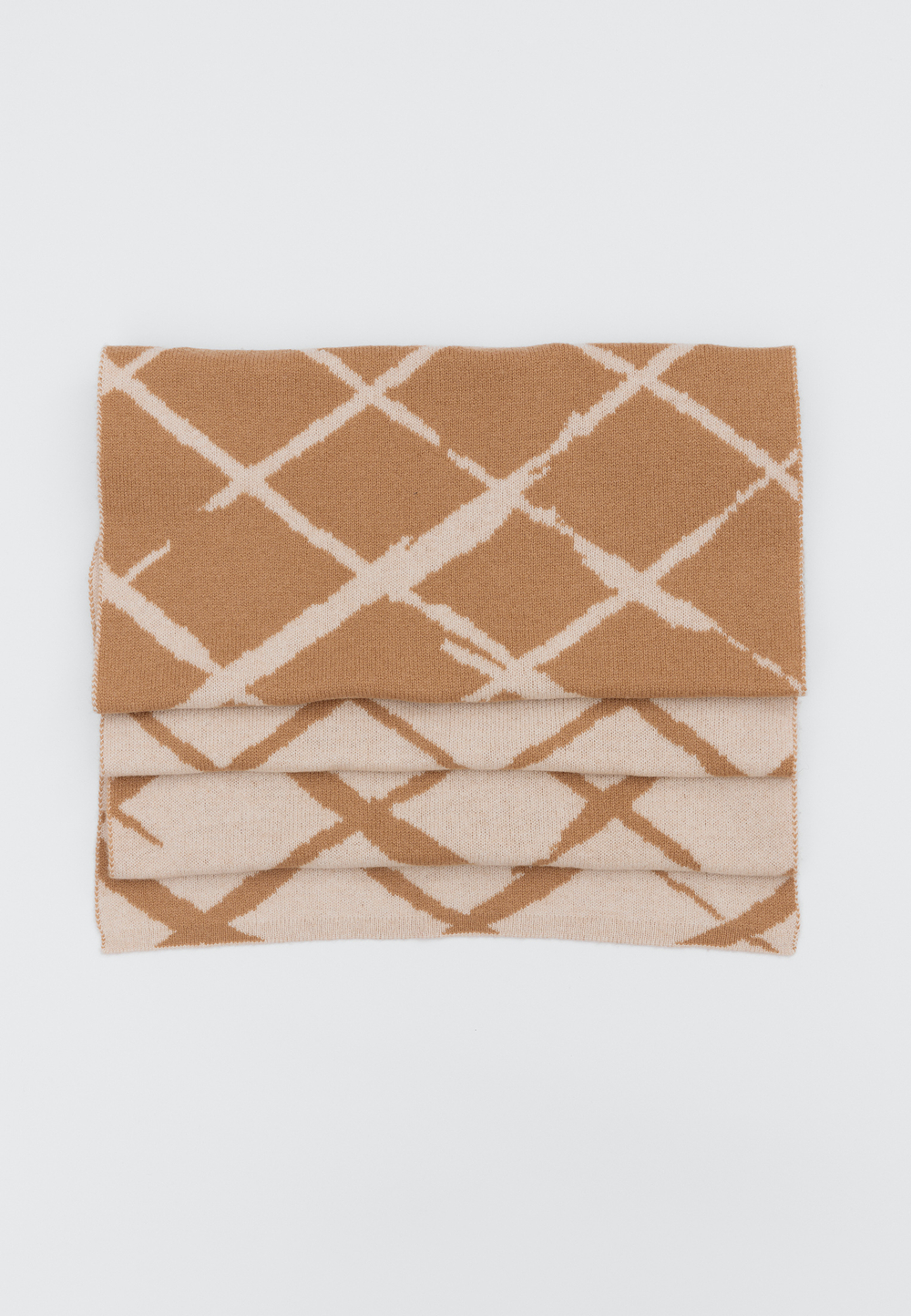 Шерстяной шарф KEREGE BEIGE