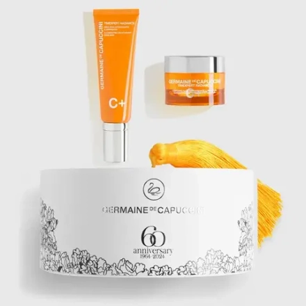 Набор 60th Anniversary Radiance C+: Эмульсия для области вокруг глаз 15 мл + Эмульсия для лица 50 мл