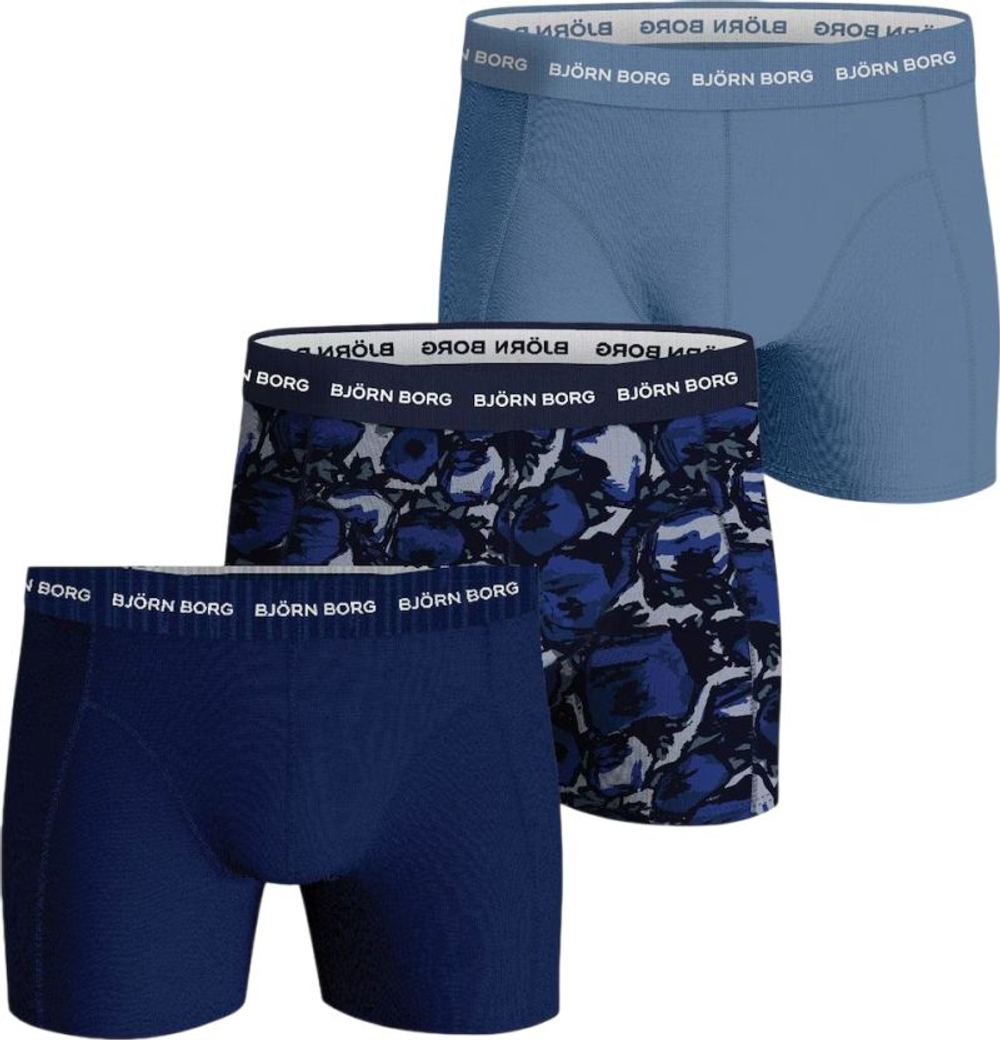 Боксерки теннисные Bj_rn Borg Cotton Stretch 3P - multicolor