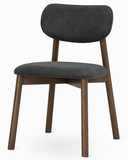 Обеденный стул Laurence темно-серая ткань