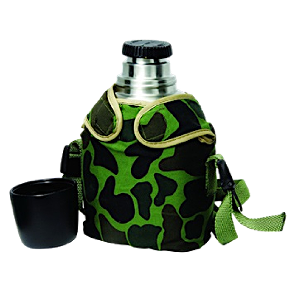 Термос 0.60л SolidWare Фляга в чехле с Компасом SVT-600