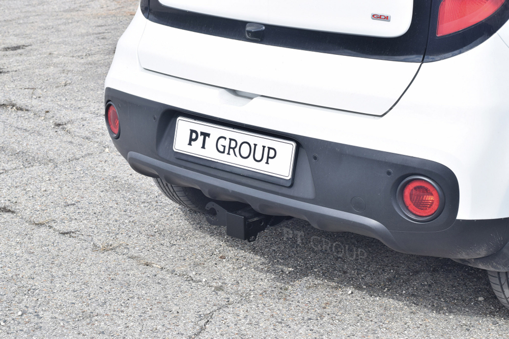 Фаркоп PT GROUP /съемный квадрат/ KIA Soul 2013-2018(паспорт и сертификат в комплекте)(без электрики) арт.KSL-13-991122.00