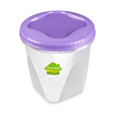 Банка с завинчивающейся крышкой Тондо 1,7л (комплект 16 шт)