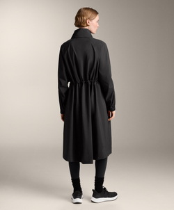 Oysho Ультралегкий компактный плащ, черный