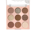 Тени для век Estrade Tenerife eyeshadow palette 9 оттенков тон 10-18 10 гр