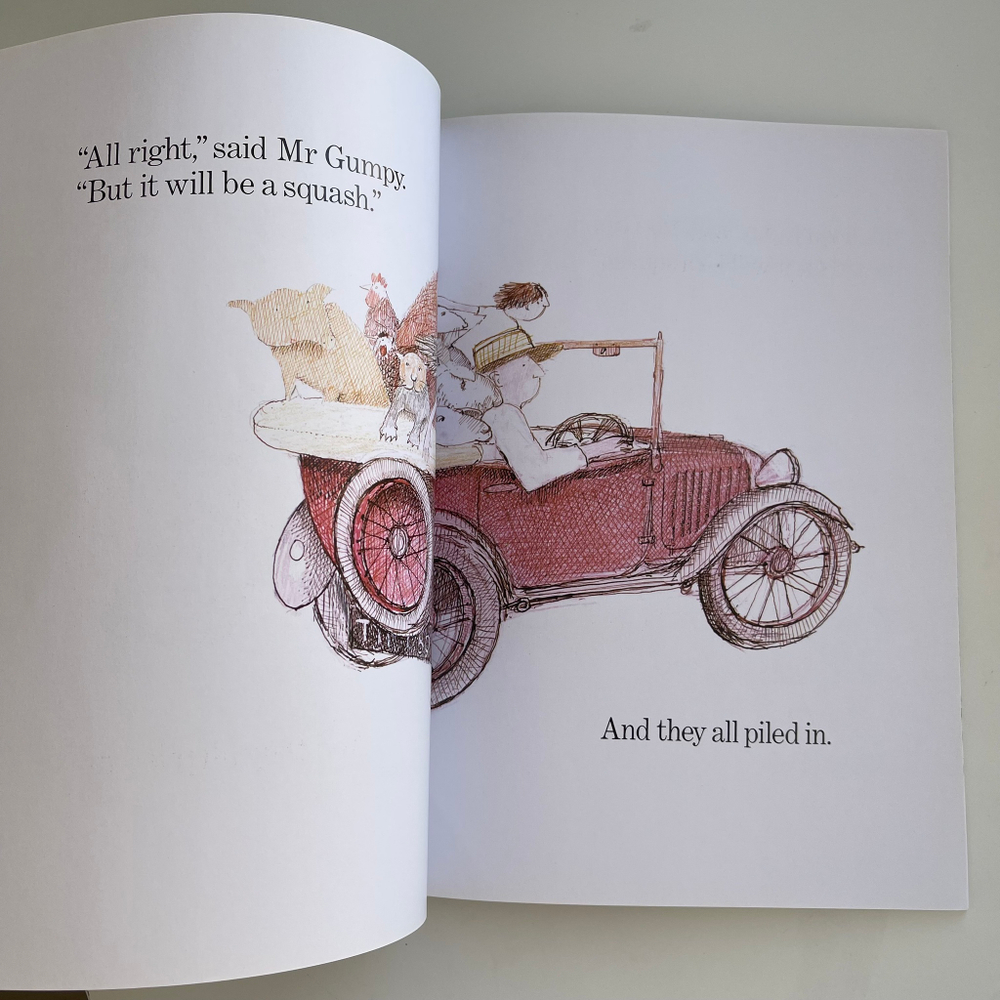 Mr. Gumpy's Motor Car (by J.Burningham)