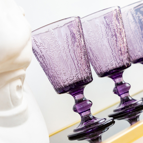 Набор бокалов 6шт 300мл Объект мечты Светский прием Лавендер аметист OM-21091713