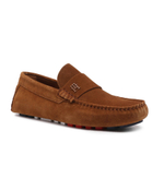 Кожаные мокасины th classic suede driver Tommy Hilfiger - коричневый(FM0FM05000)