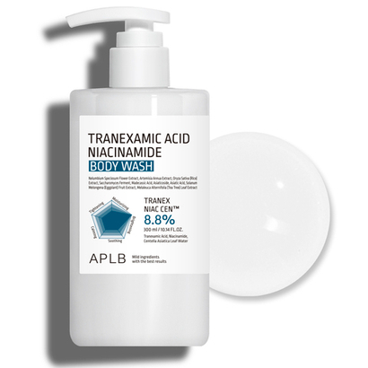 APLB Tranexamic Acid Niacinamide Body Wash гель для душа с транексамовой кислотой и ниацинамидом