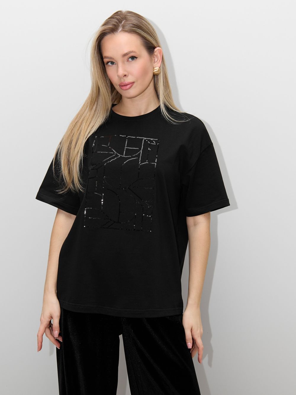 Футболка Майна-2 Виотекс ЧЁРНЫЙ