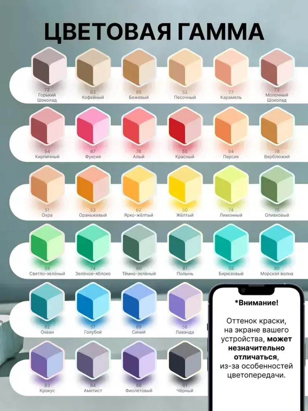 Универсальный колер GOL №58 Бирюзовый, колеровочная паста для изменения цвета краски, шпаклёвки, лака на стенах, фасаде