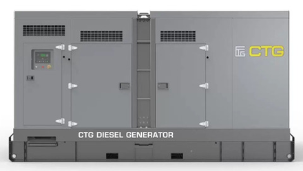 Дизельный генератор CTG 415D в кожухе с АВР