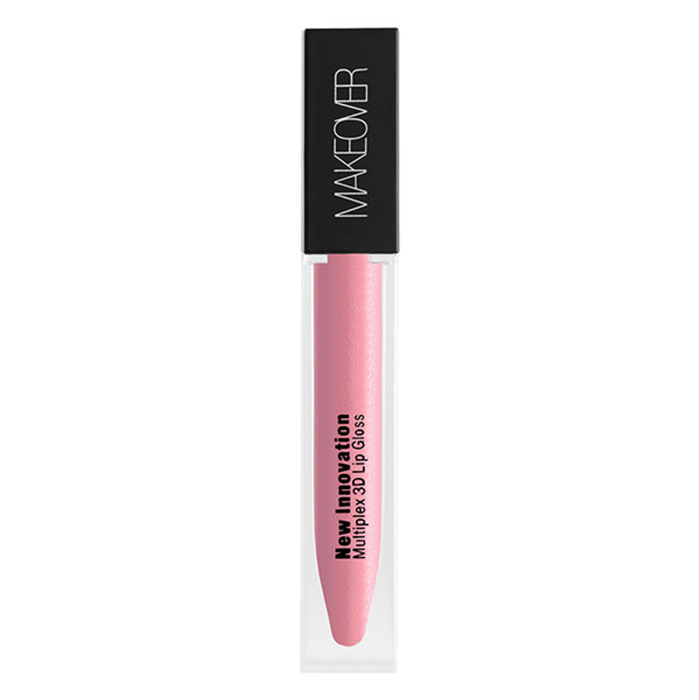 Блеск для губ придающий объем тон Pale Pink Makeover Paris Multi-Plex 3D Lip Gloss 6мл